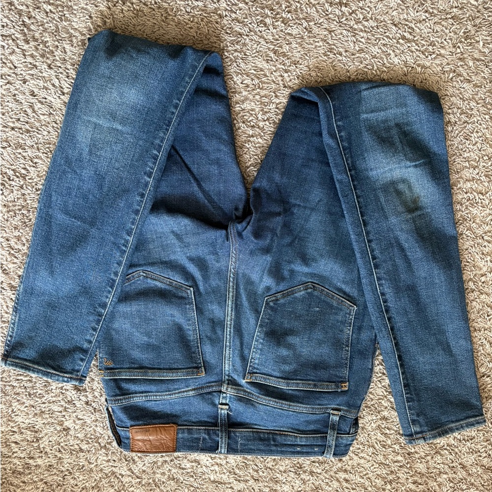 Skinny Blue Jeans by Madewell high rise - Picture 5 of 6